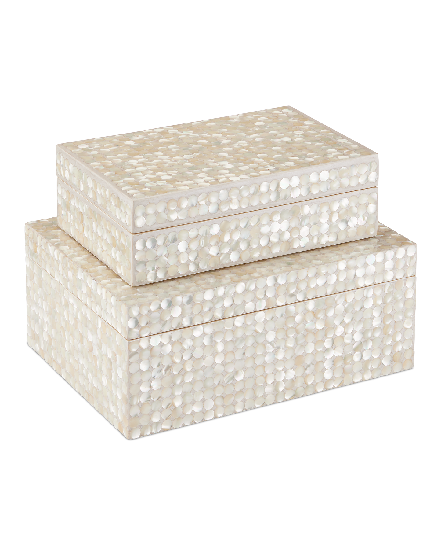 Gerri Dot Mother of Pearl Box Set of 2