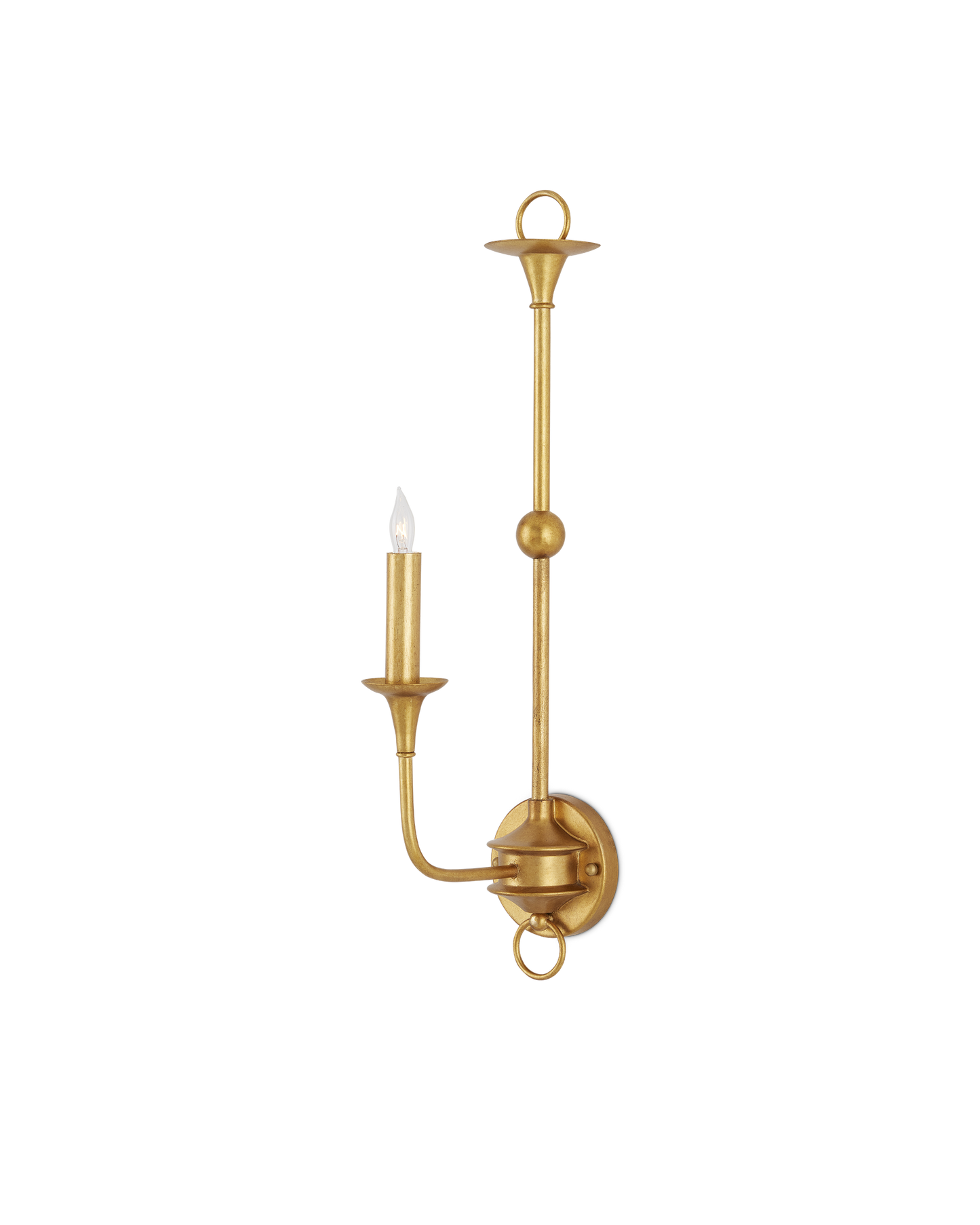 Nottaway Gold Single-Light Wall Sconce