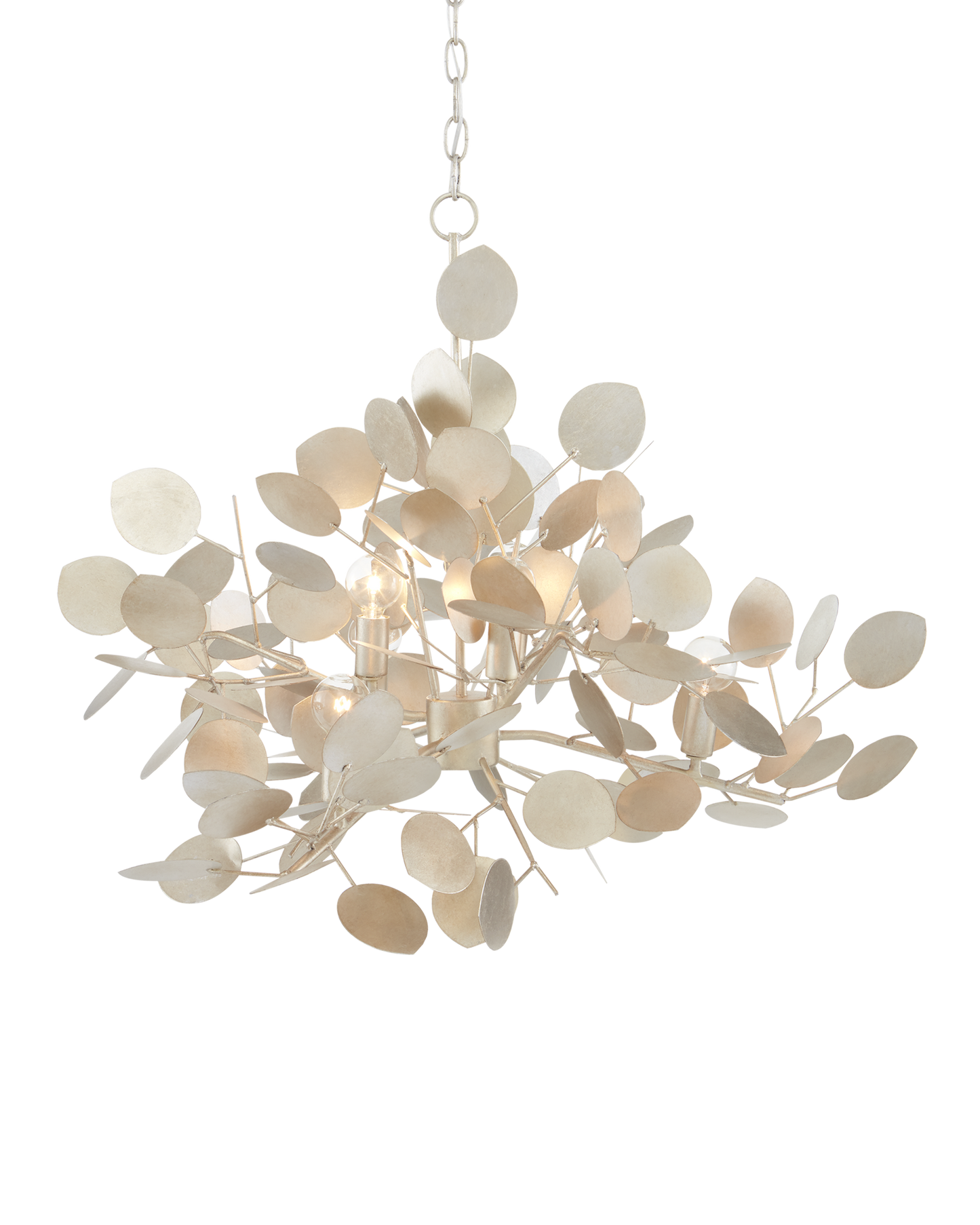 Lunaria Large Silver Chandelier