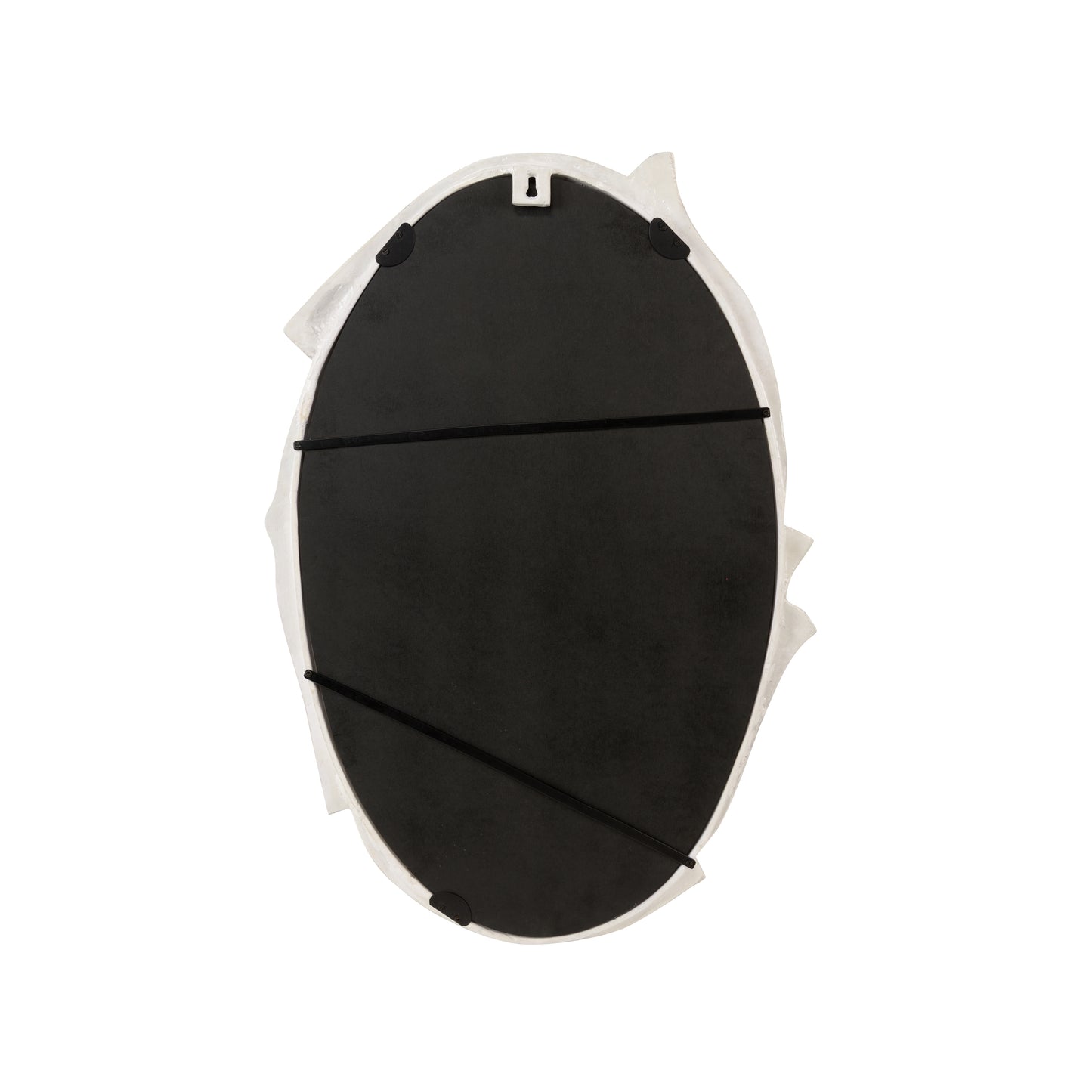 Timber Oval Mirror