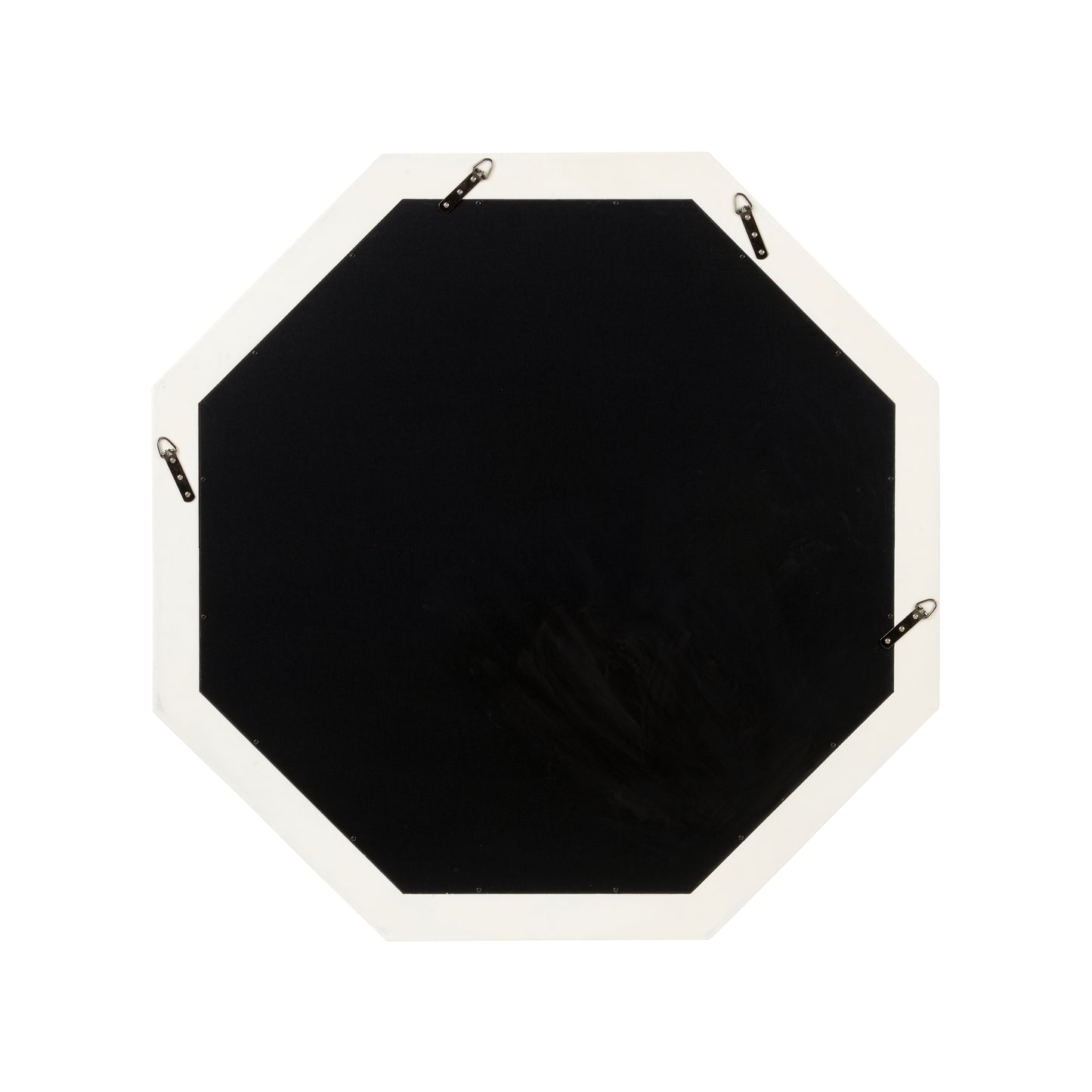 Dahlia Hexagon Mirror - White