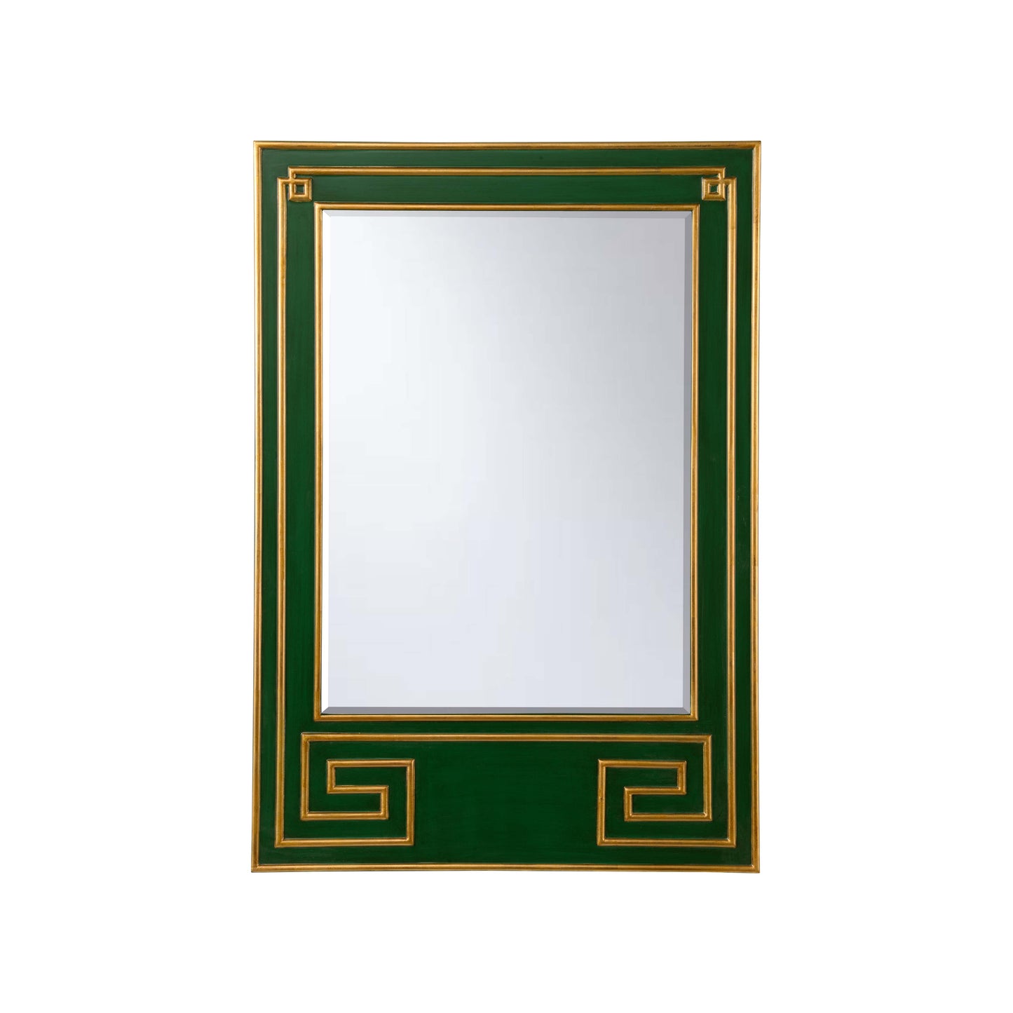 Greek Hall Mirror - Dark Green