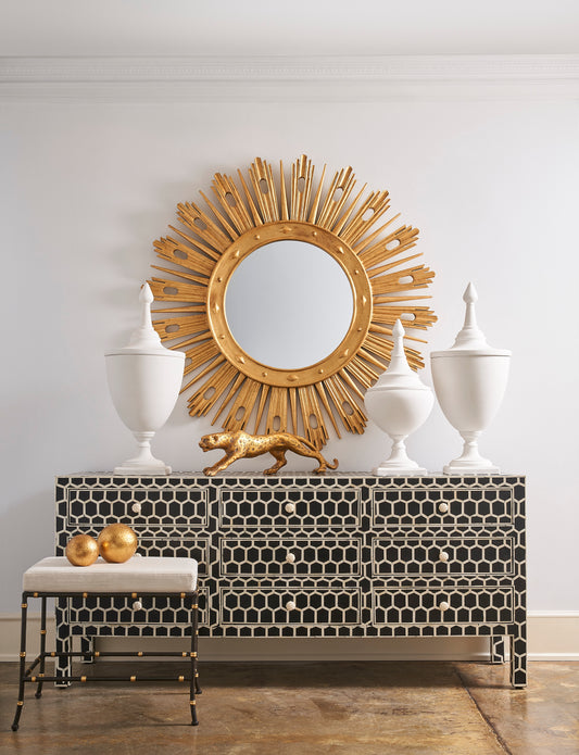 Wasden Mirror - Gold