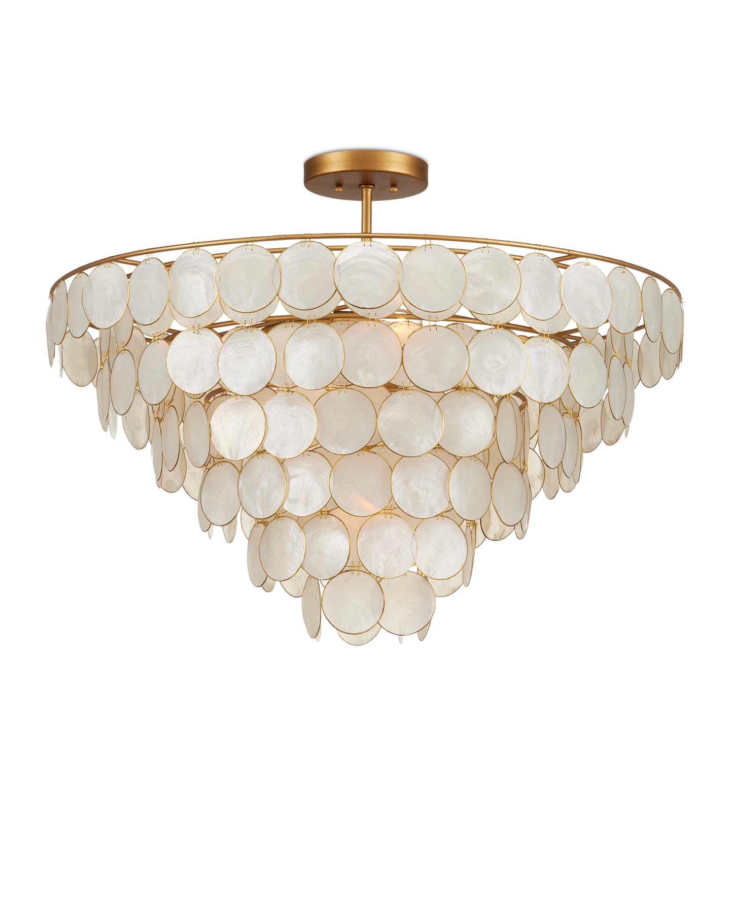 Bon Vivant Large Semi-Flush Mount