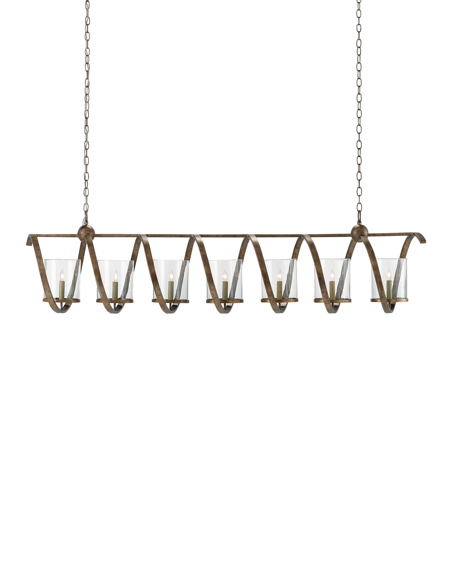 Maximus Grande Bronze Chandelier