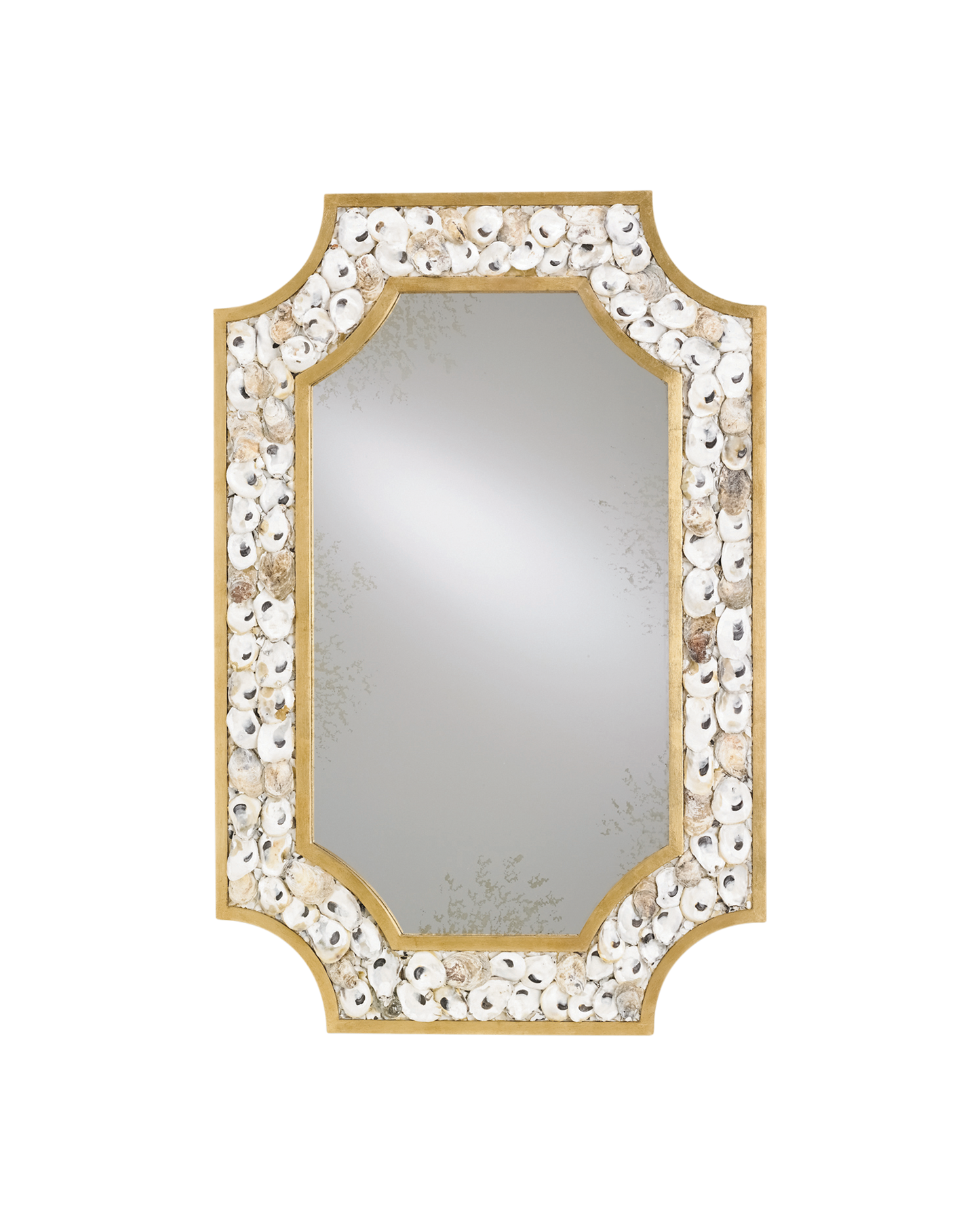 Margate Rectangular Oyster Shell Mirror