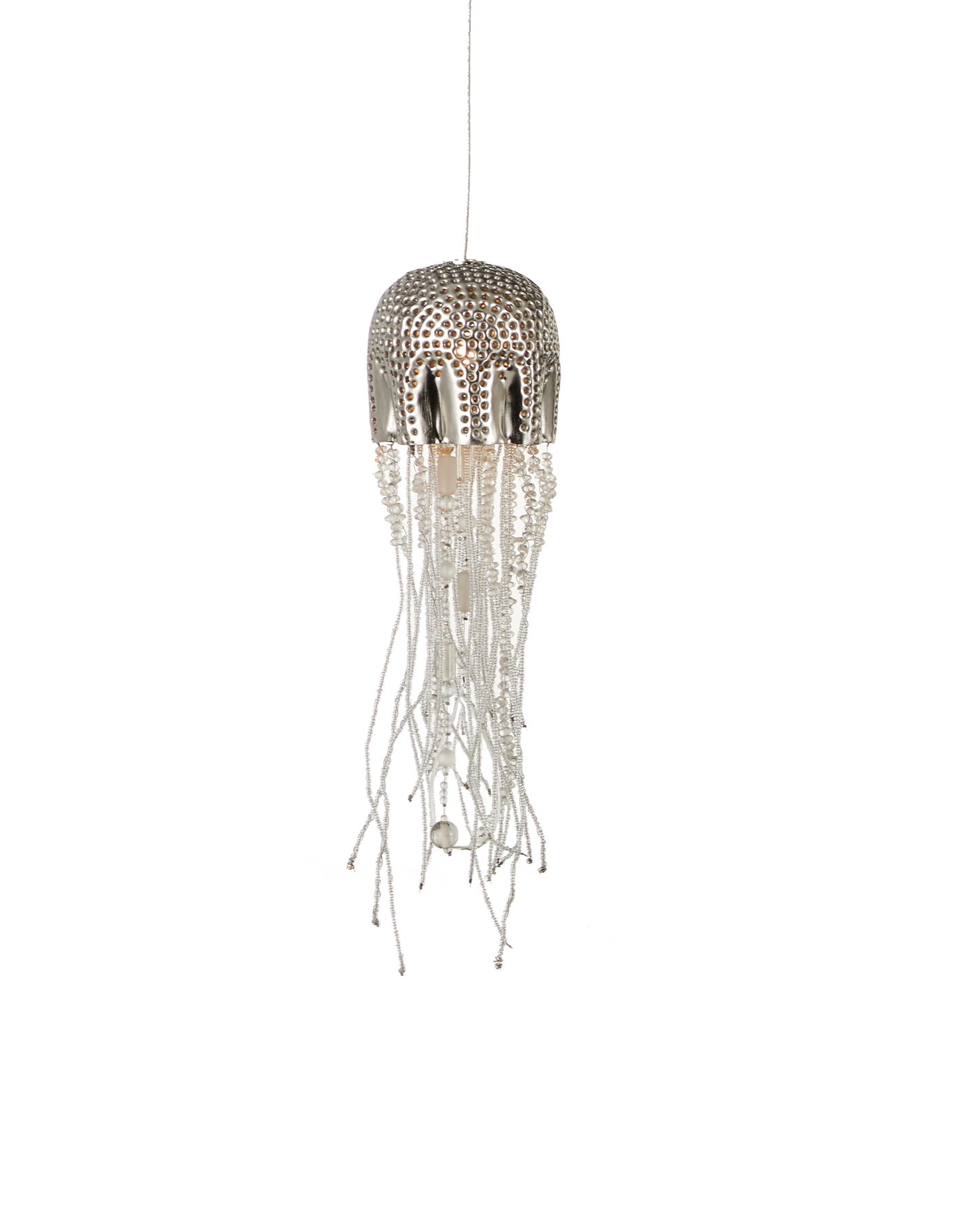 Medusa 1-Light Round Multi-Drop Pendant