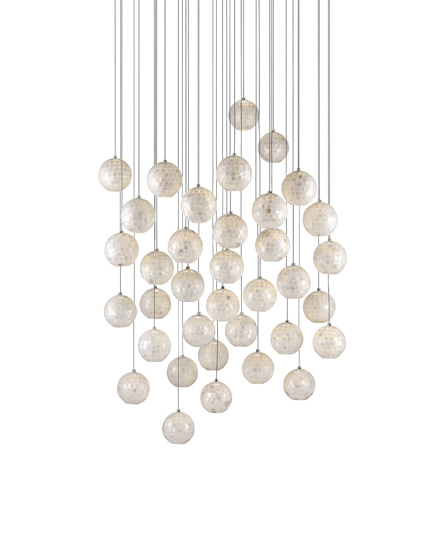 Finhorn 36-Light Round Multi-Drop Pendant