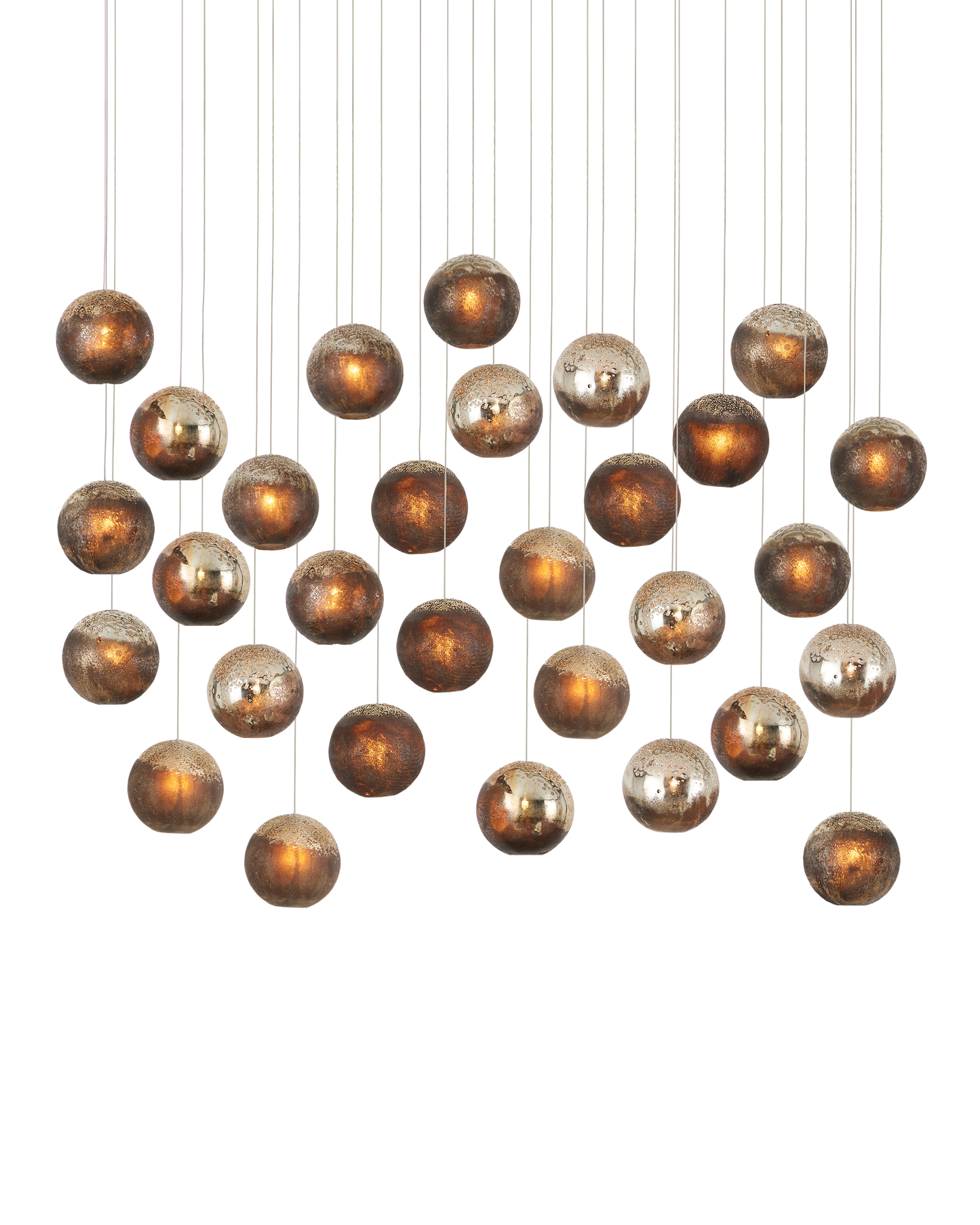 Pathos 30-Light Linear Multi-Drop Pendant