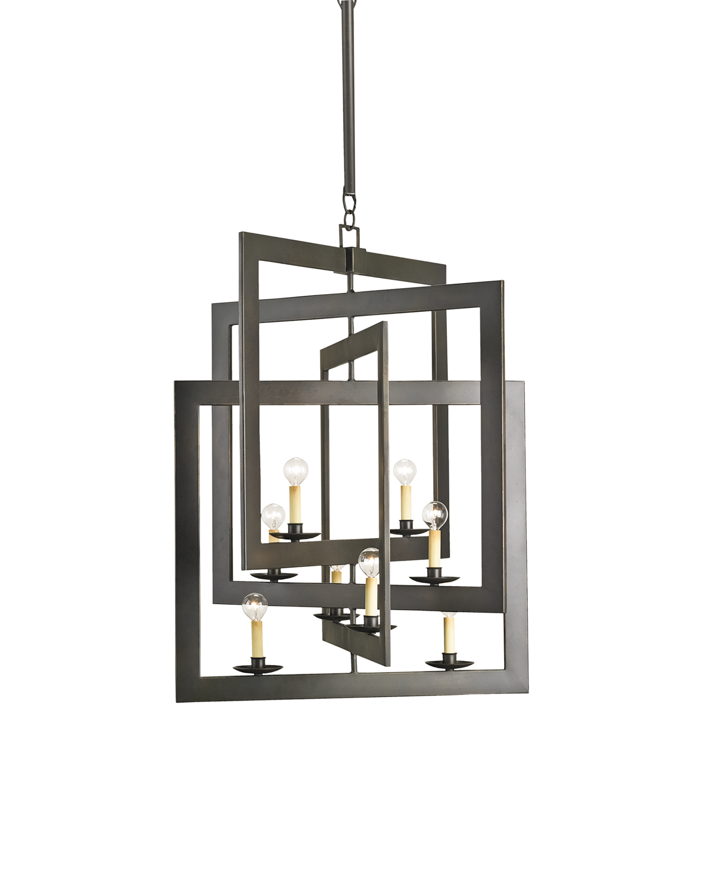 Middleton Large Bronze Chandelier