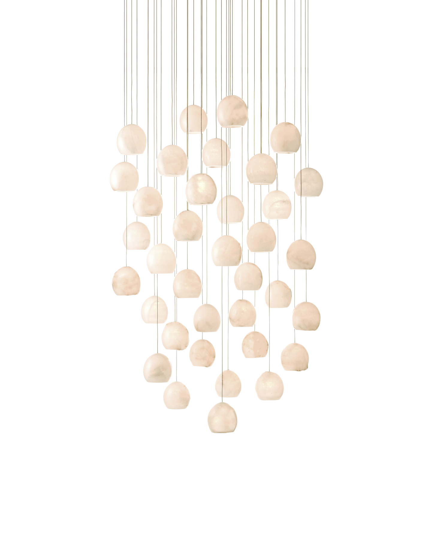 Lazio 36-Light Round Multi-Drop Pendant