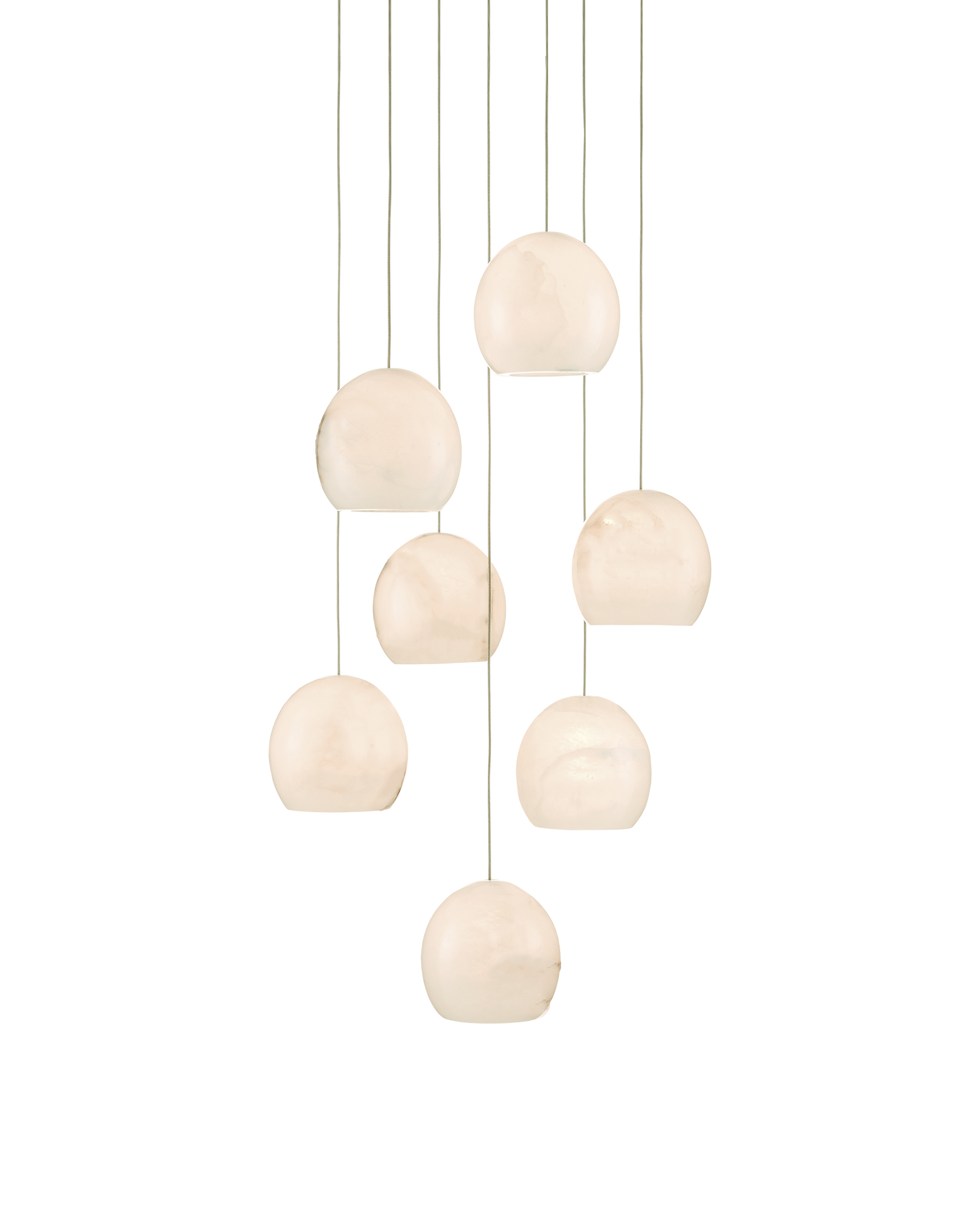 Lazio 7-Light Round Multi-Drop Pendant