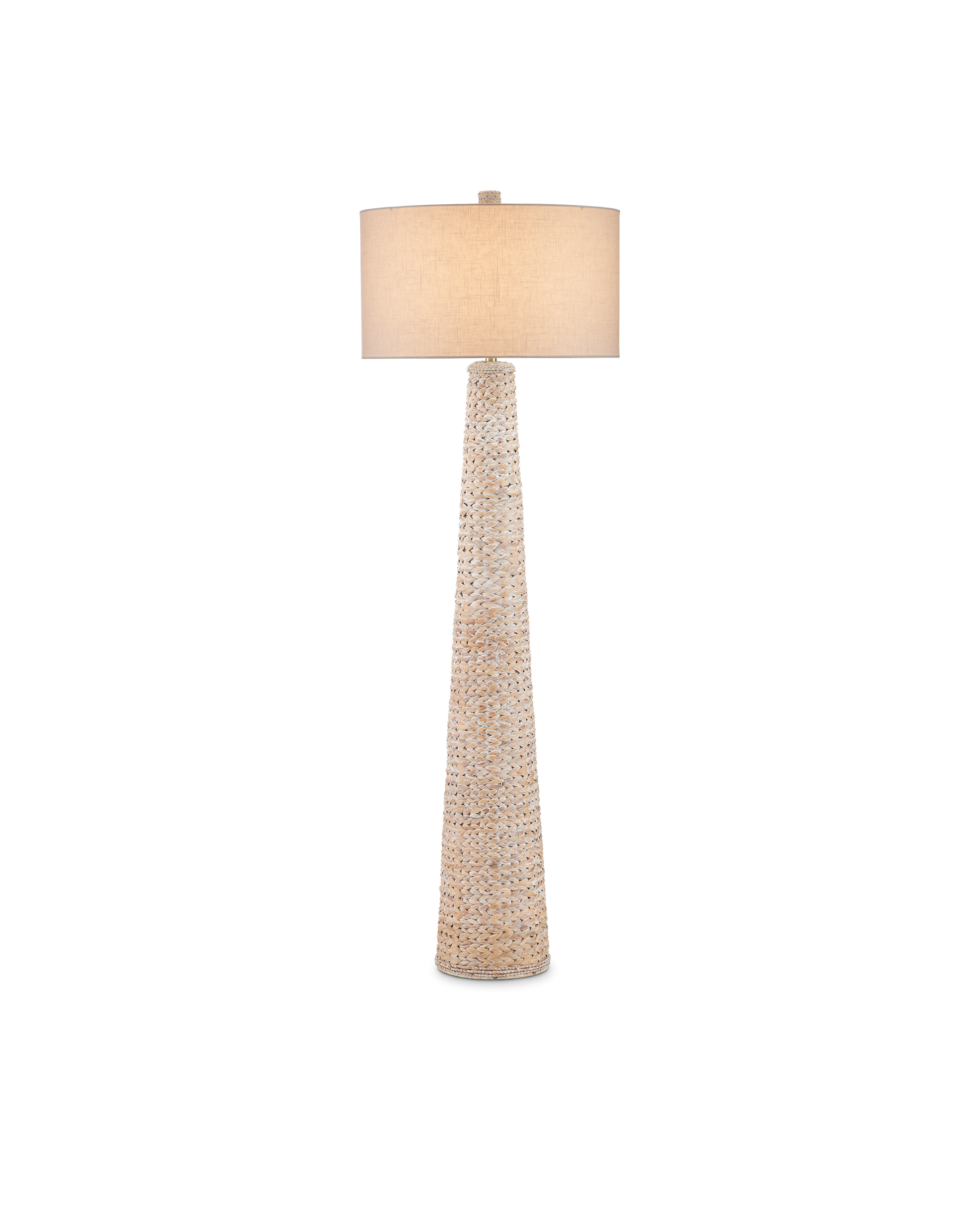 Birdsong Whitewash Floor Lamp