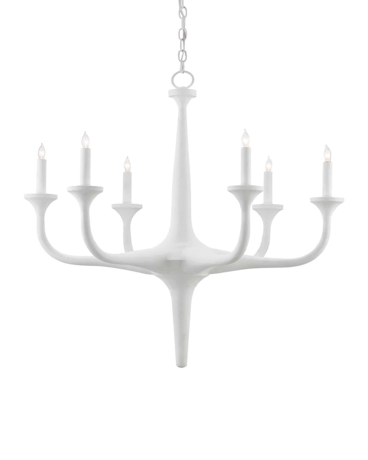 Albion White Chandelier