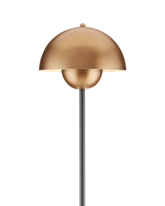 La Rue Brass Floor Lamp