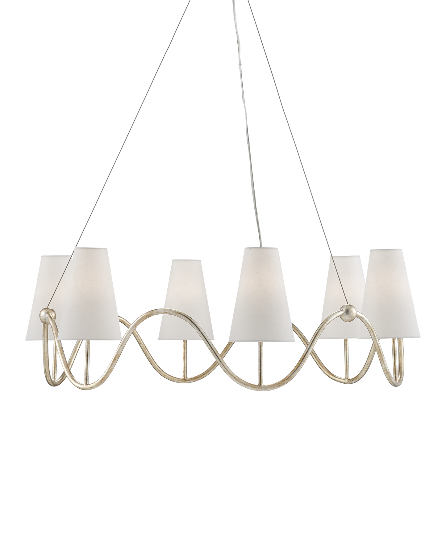 Kadir Silver Chandelier