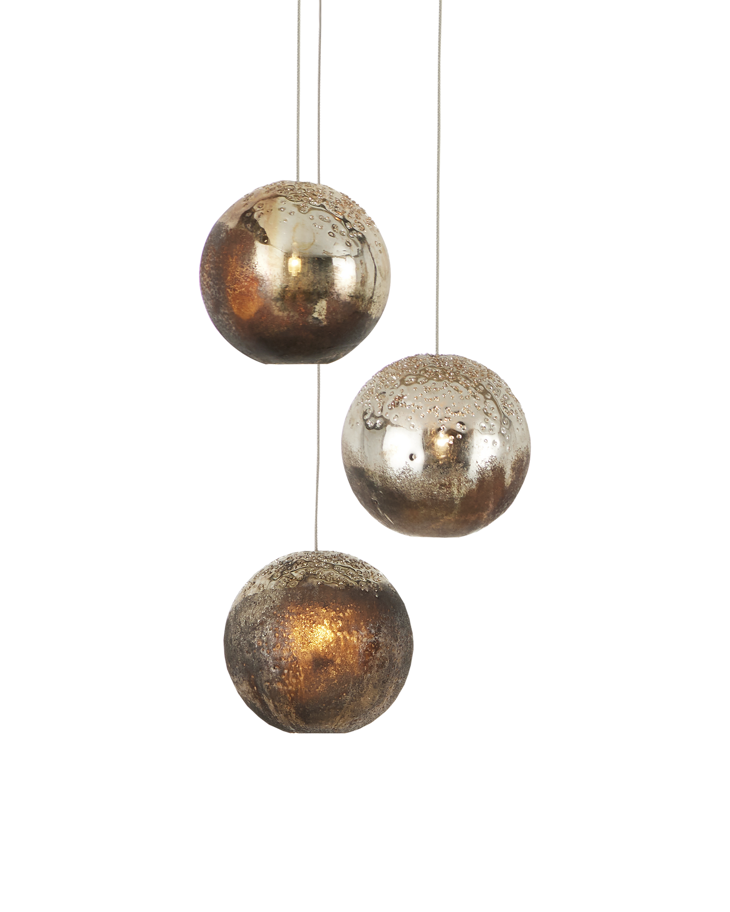 Pathos 3-Light Round Multi-Drop Pendant