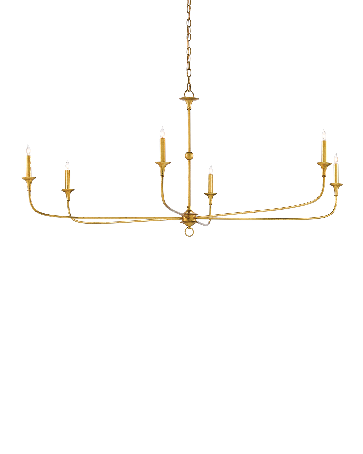 Nottaway Large Gold Chandelier