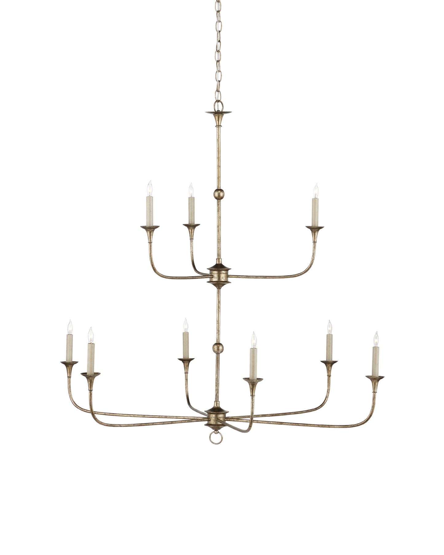 Nottaway Two-Tier Bronze Chandelier