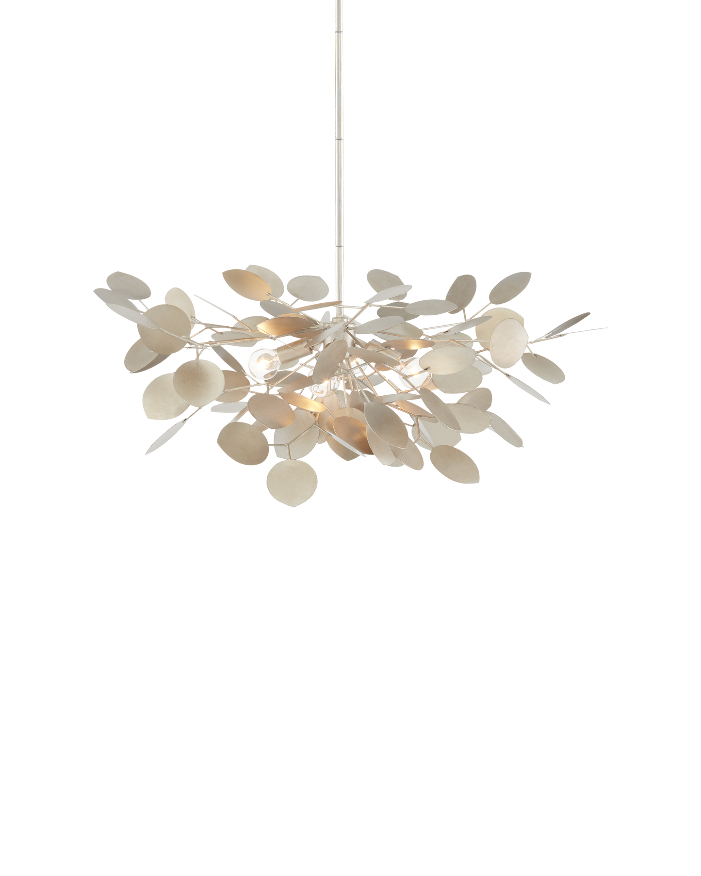 Lunaria Small Silver Chandelier
