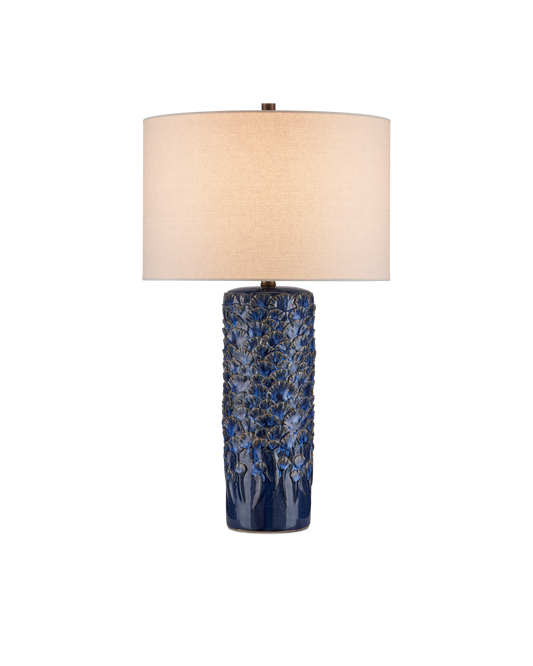 Fairmont Dark Blue Table Lamp