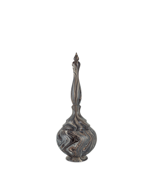 Marbleized Short Turret Box