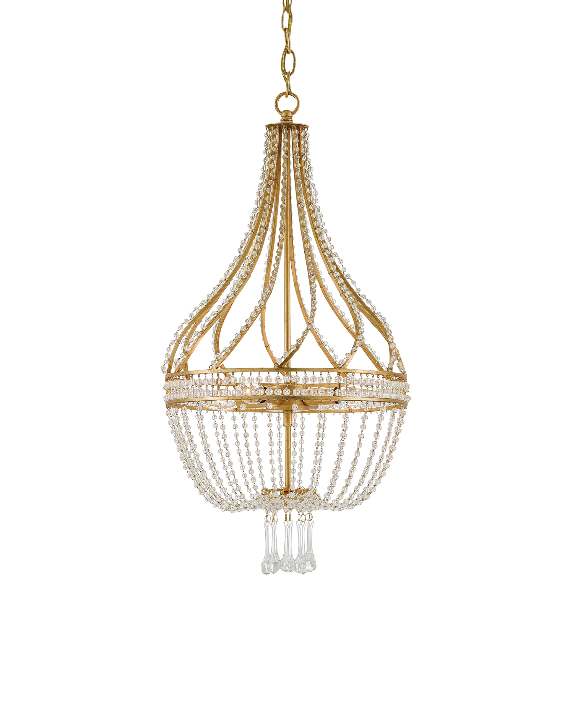 Ingenue Gold Chandelier