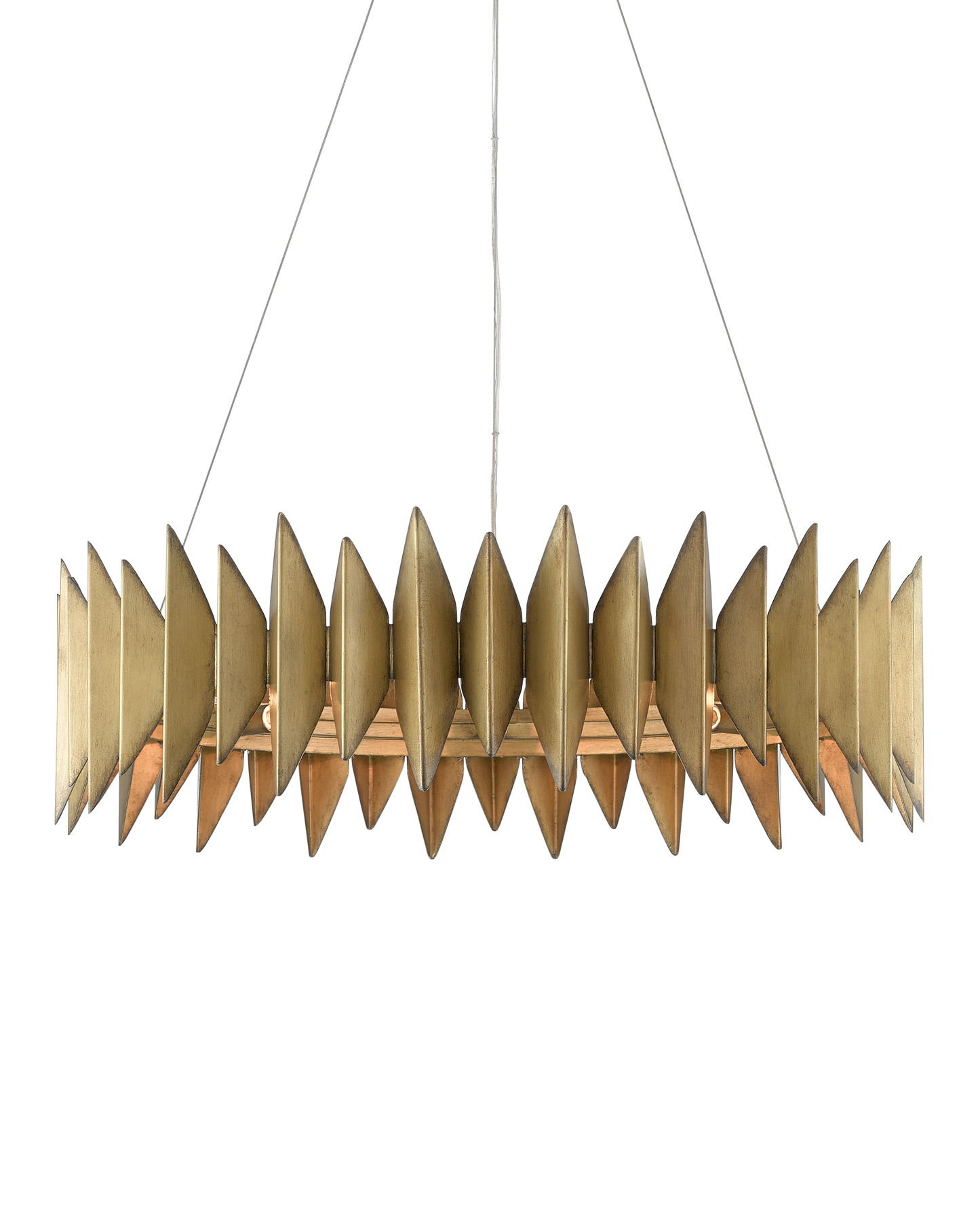 Potter Gold Chandelier