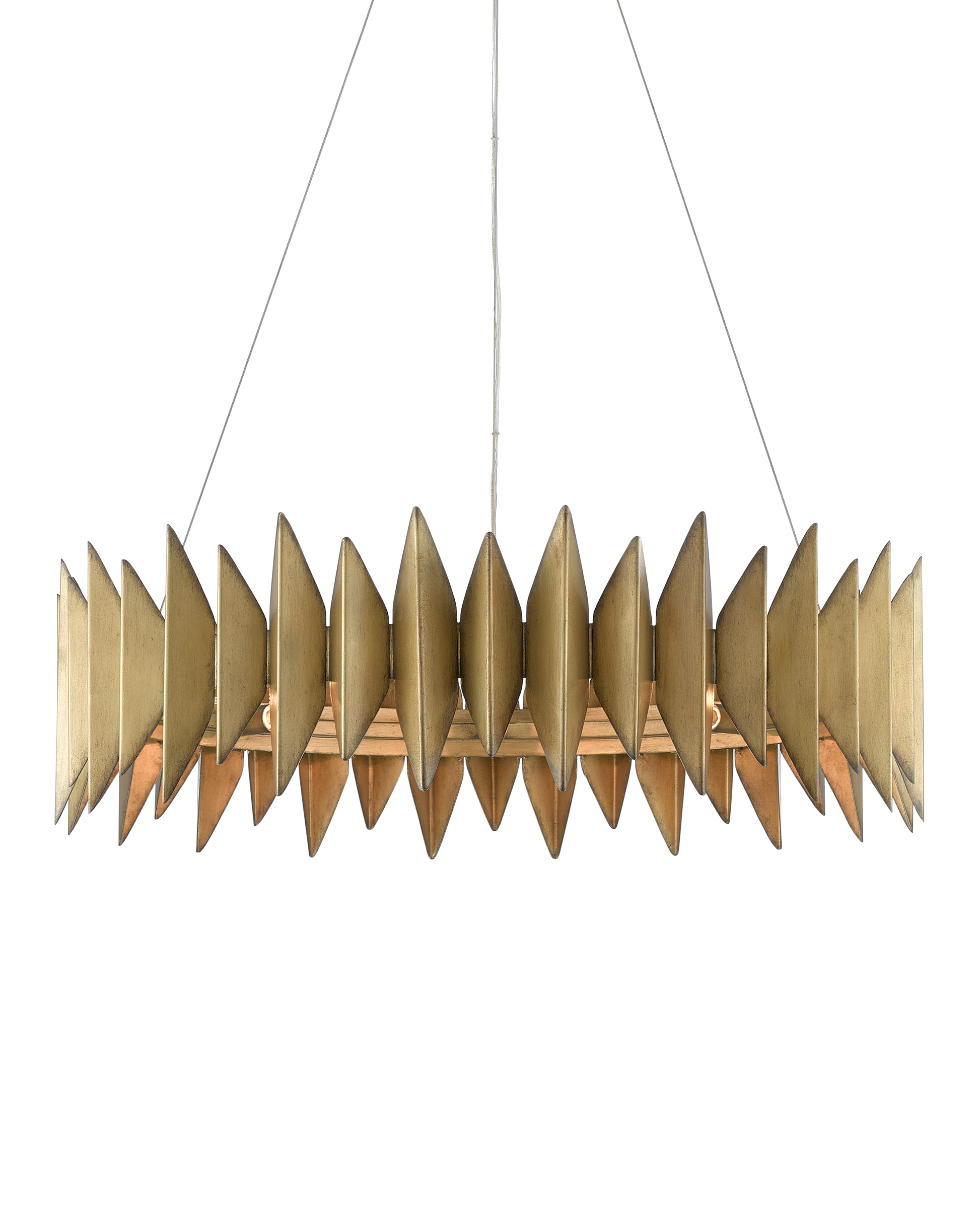 Potter Gold Chandelier