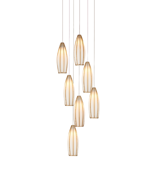 Parish 7-Light Round Multi-Drop Pendant