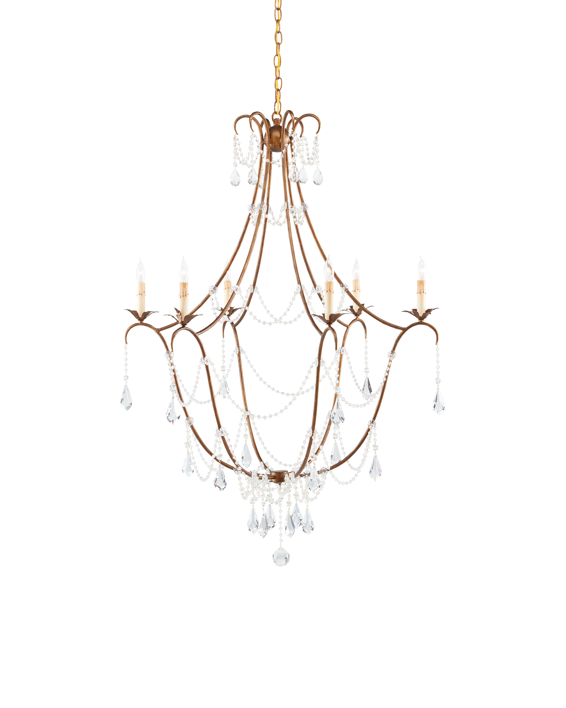 Elizabeth Gold Chandelier