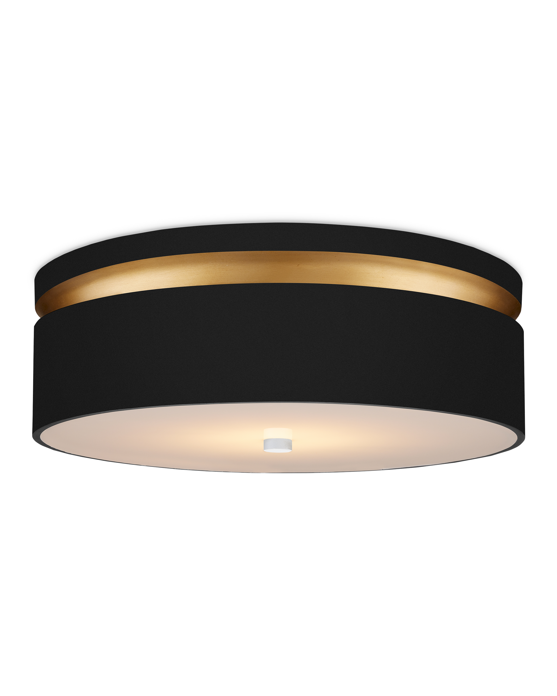 Serenity Black Flush Mount