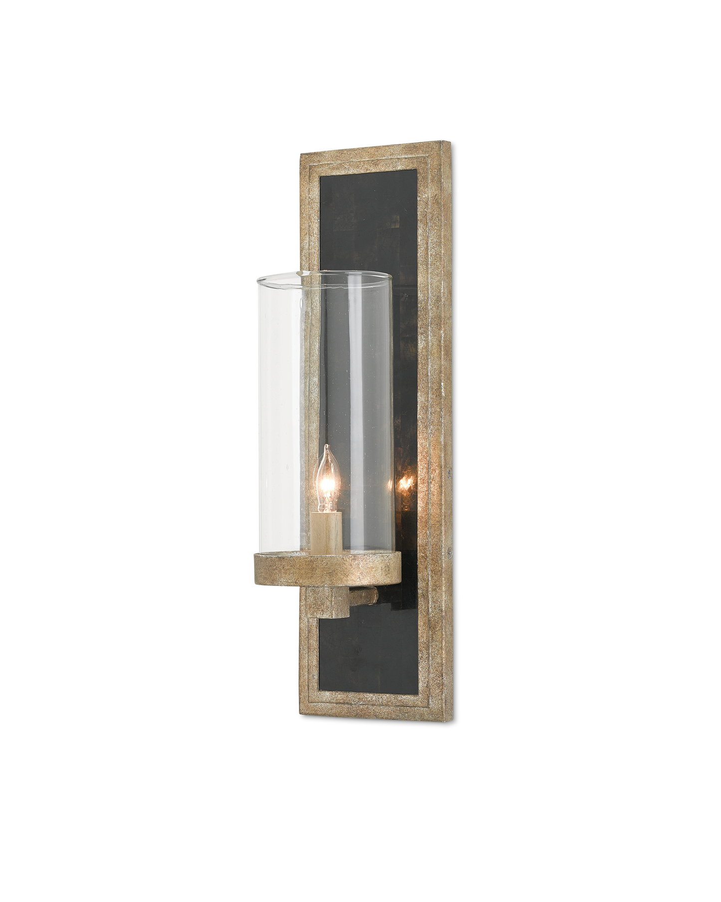 Charade Silver Wall Sconce