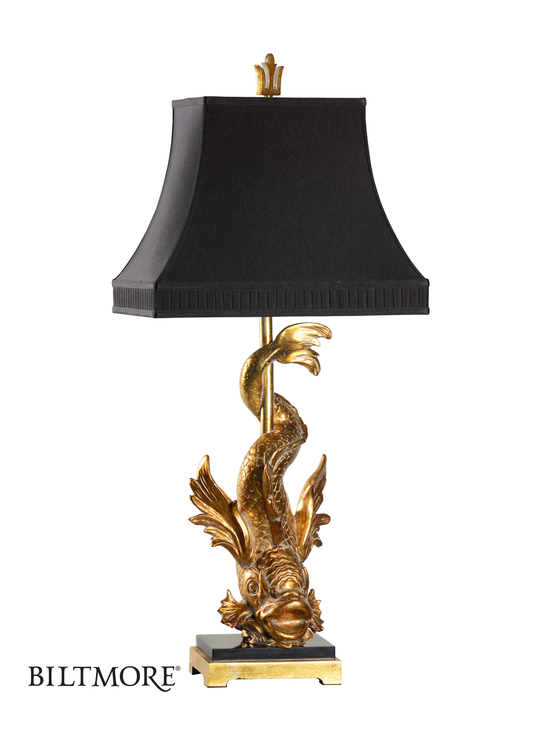Imperial Dragon Lamp - Gold