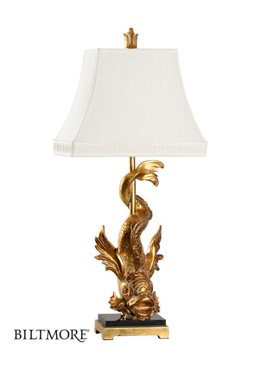 Imperial Dragon Lamp - Gold