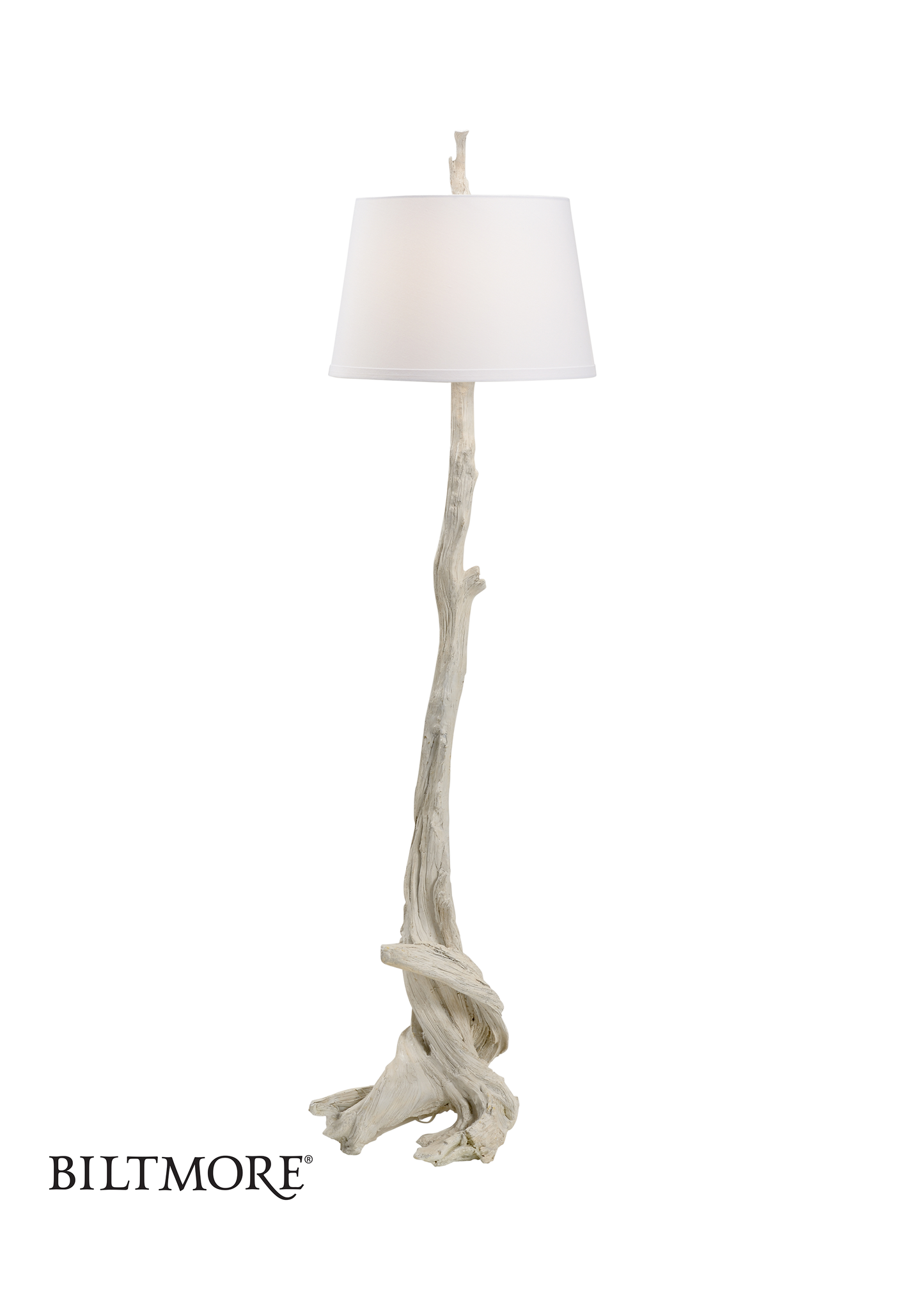 Olmsted Floor Lamp - Whitewash