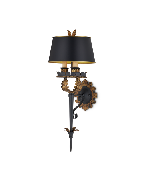 The Duke Gold Wall Sconce