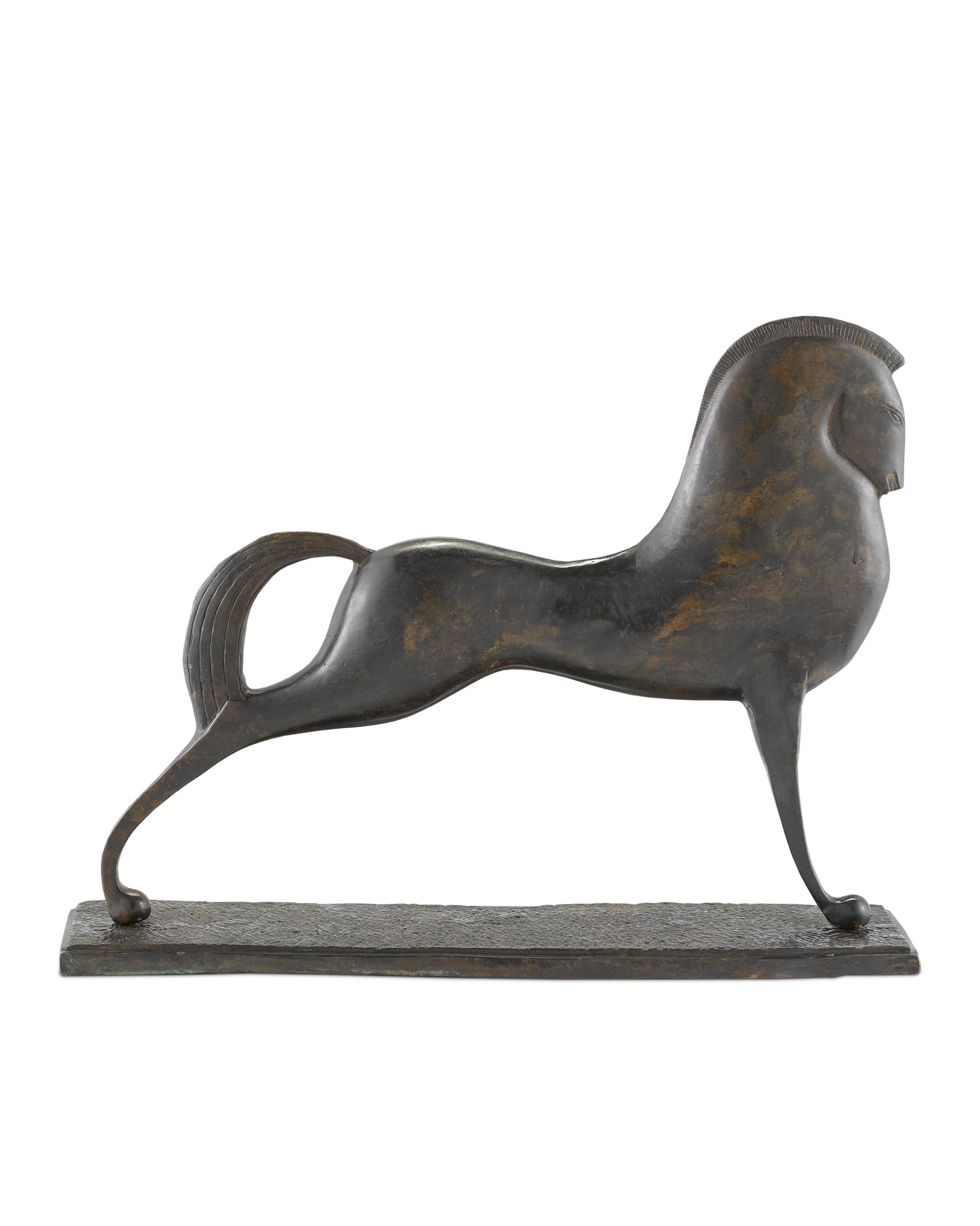 Assyrian Horse Bronze