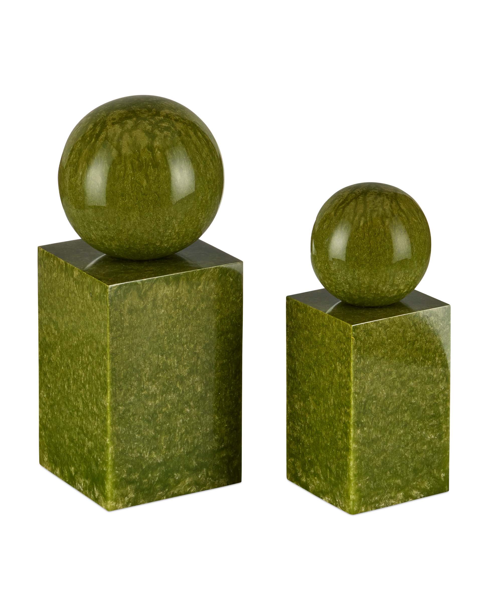 Nova Green Object Set of 2