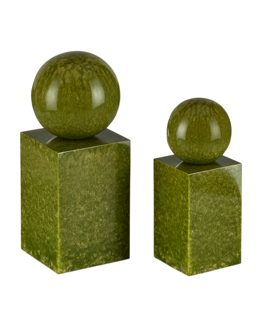 Nova Green Object Set of 2