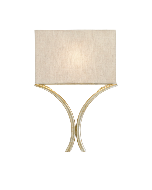 Cornwall Silver Wall Sconce