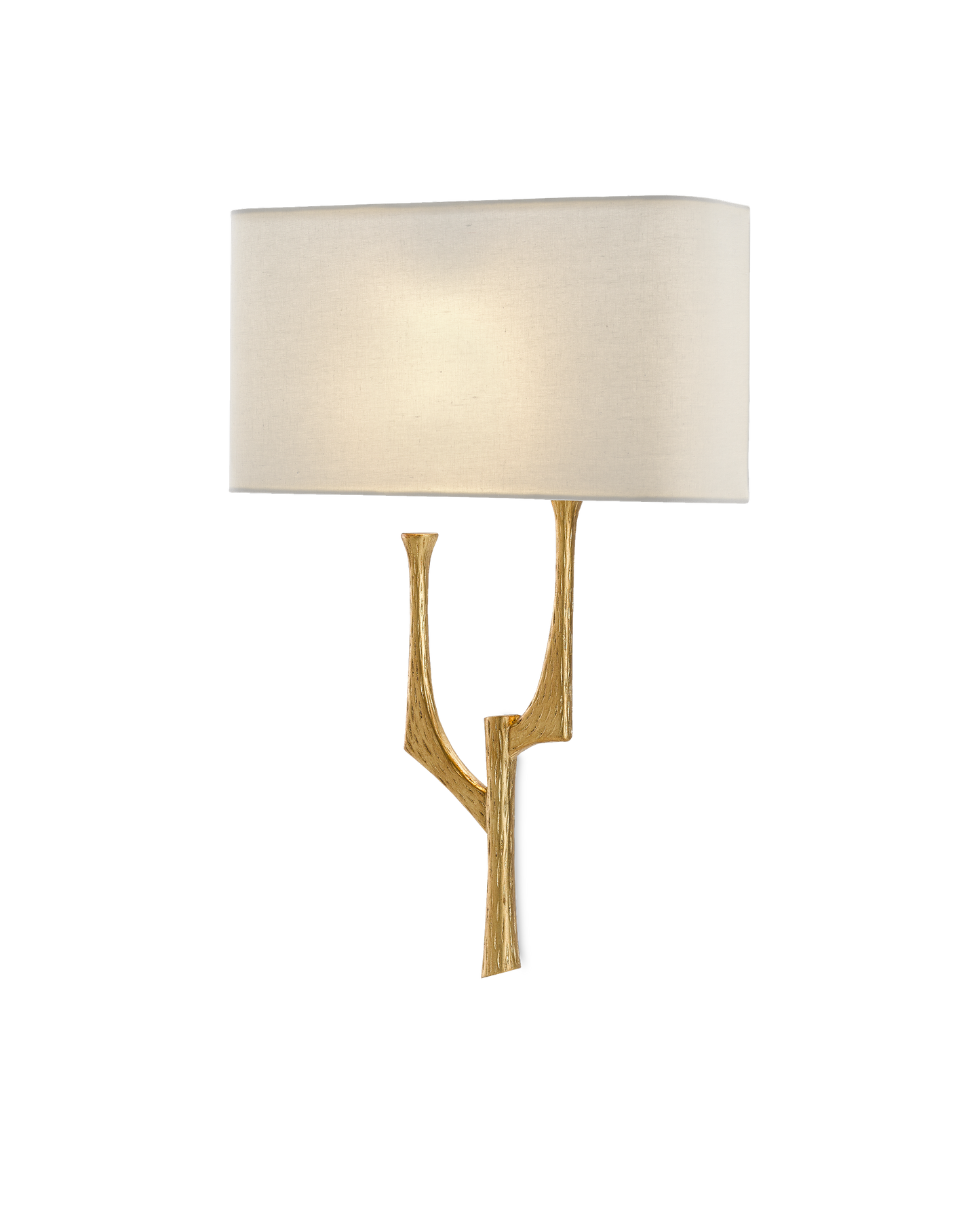Bodnant Gold Wall Sconce, Right