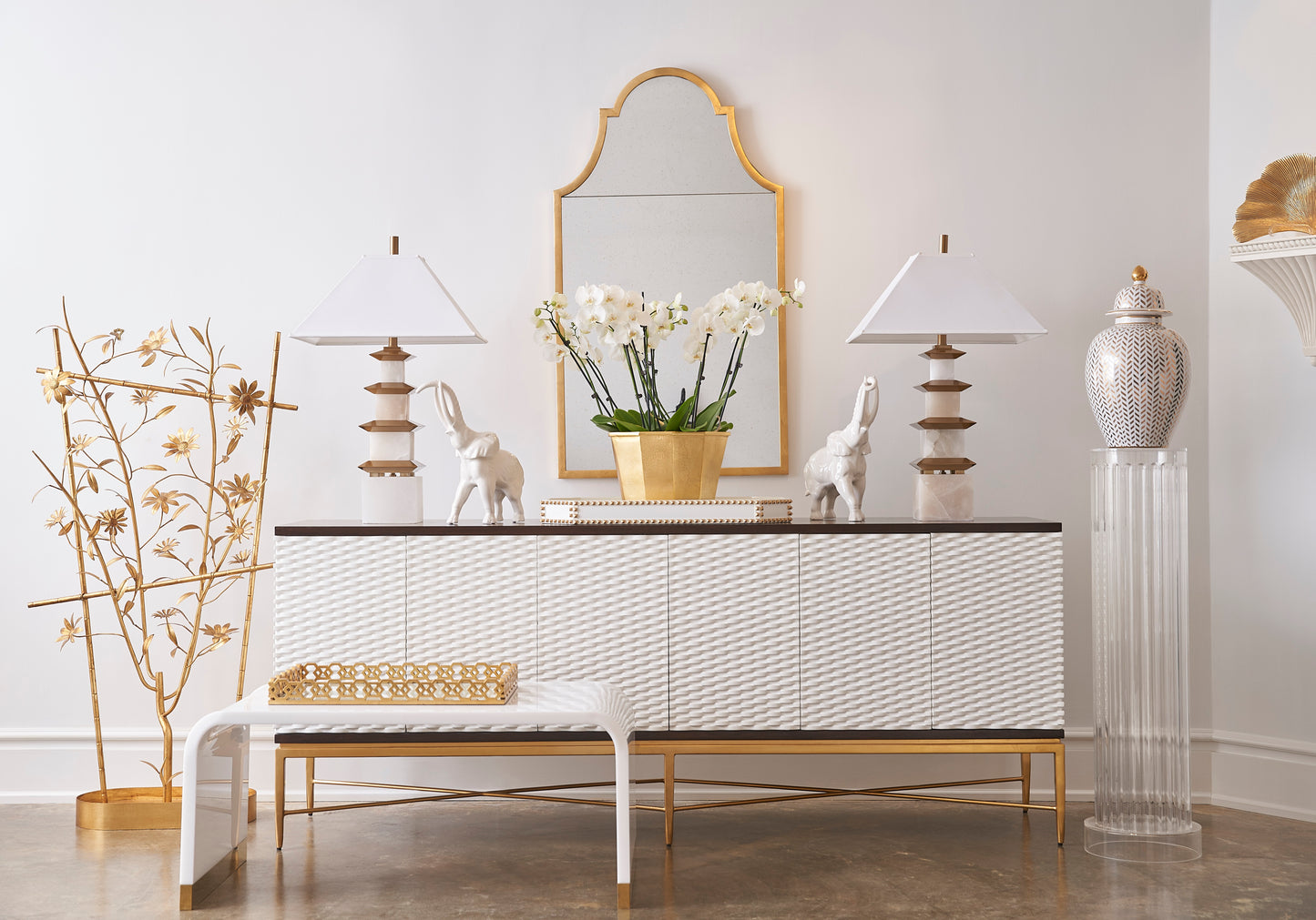 Architectural Arch Mirror