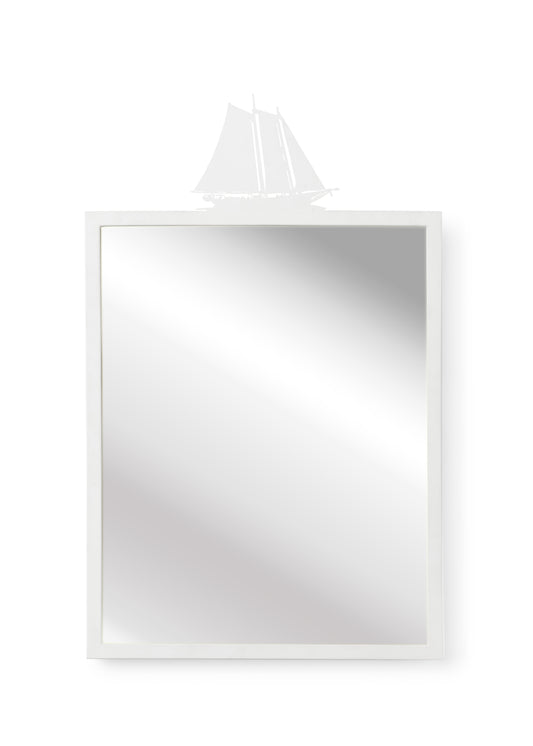 High Tide Mirror - White