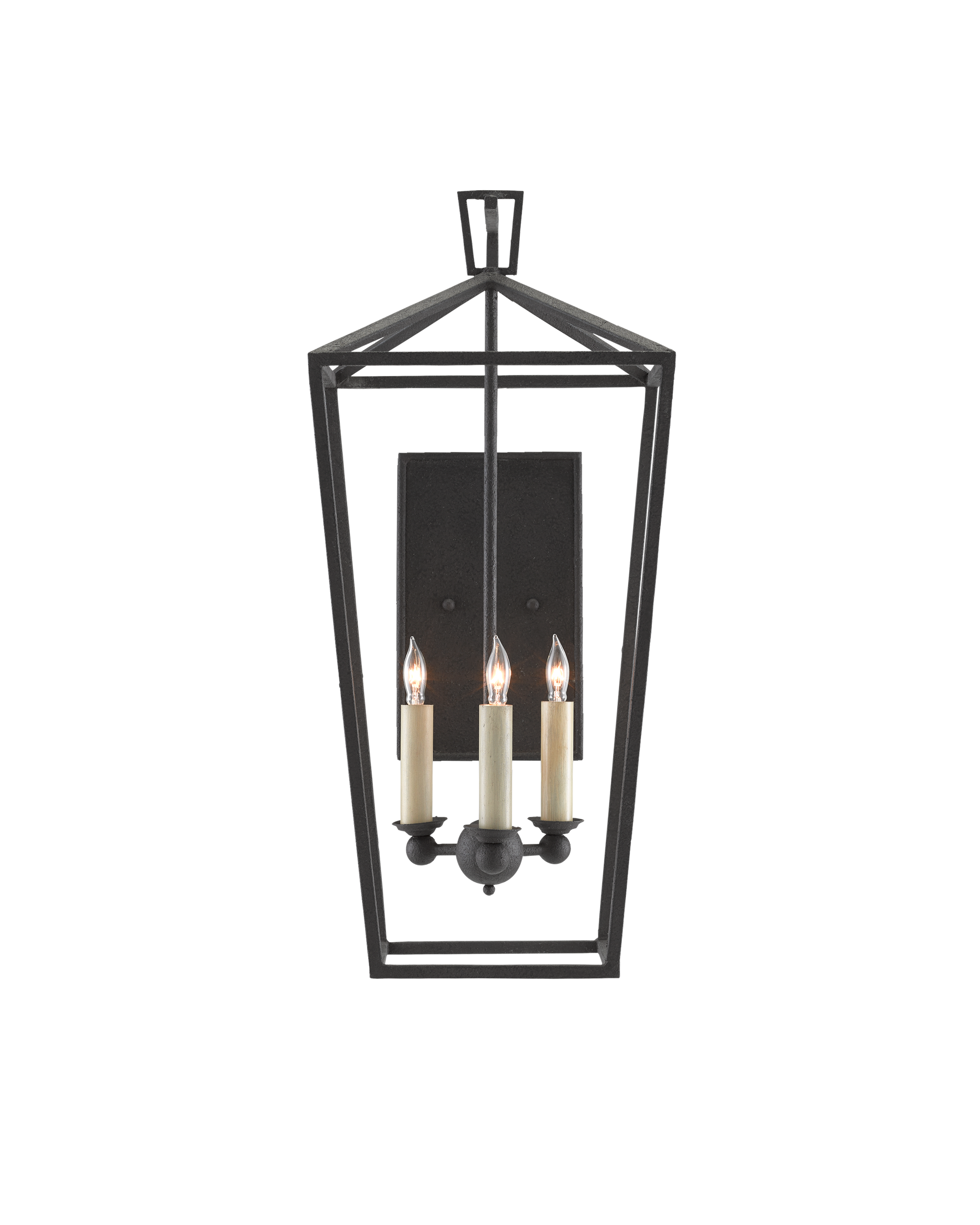 Denison Black Wall Sconce