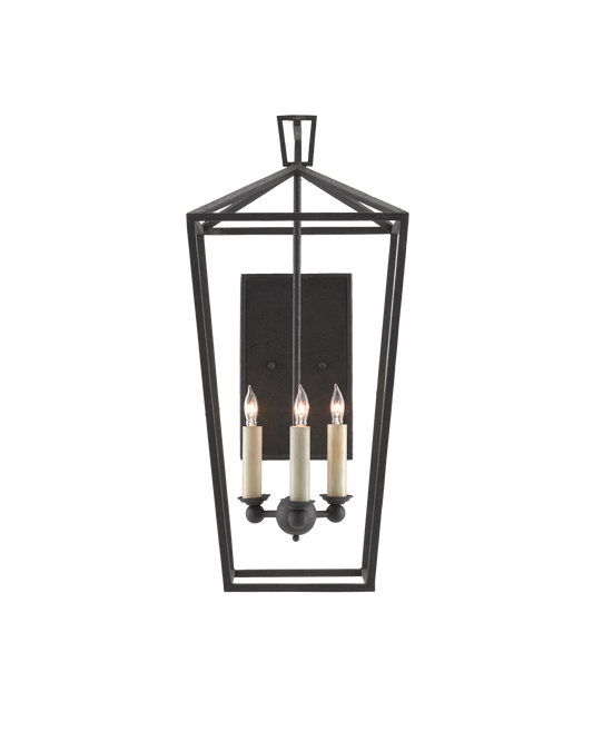 Denison Black Wall Sconce
