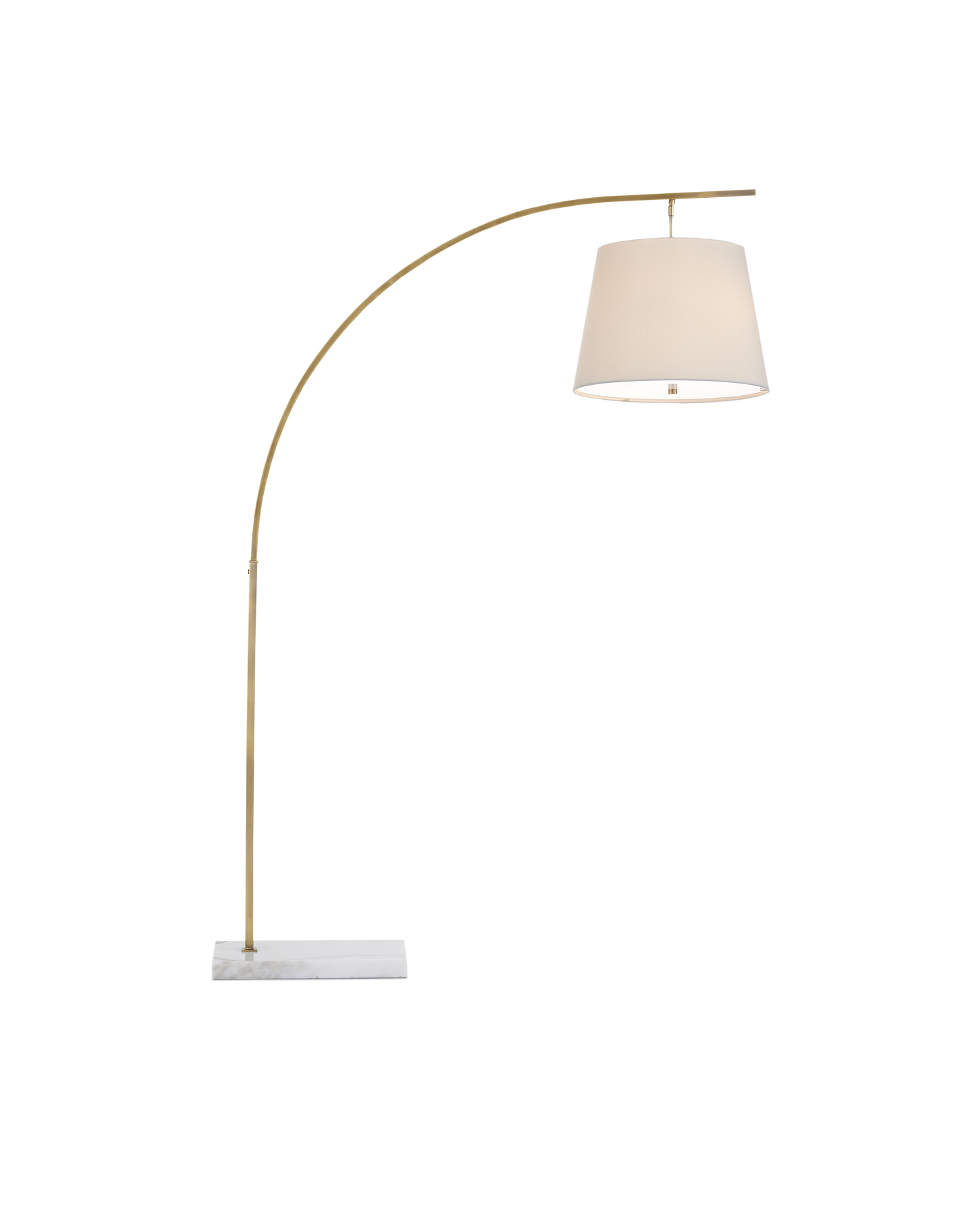 Cloister Medium Brass Floor Lamp