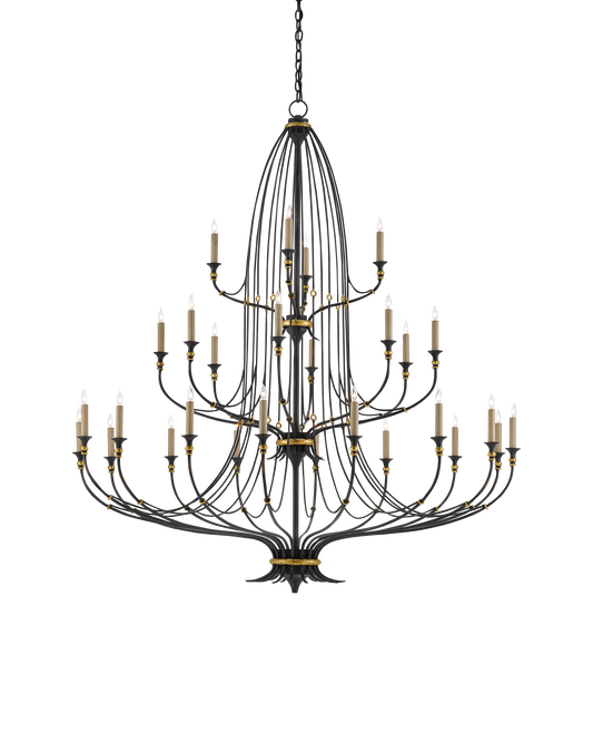 Folgate Grande Black Chandelier