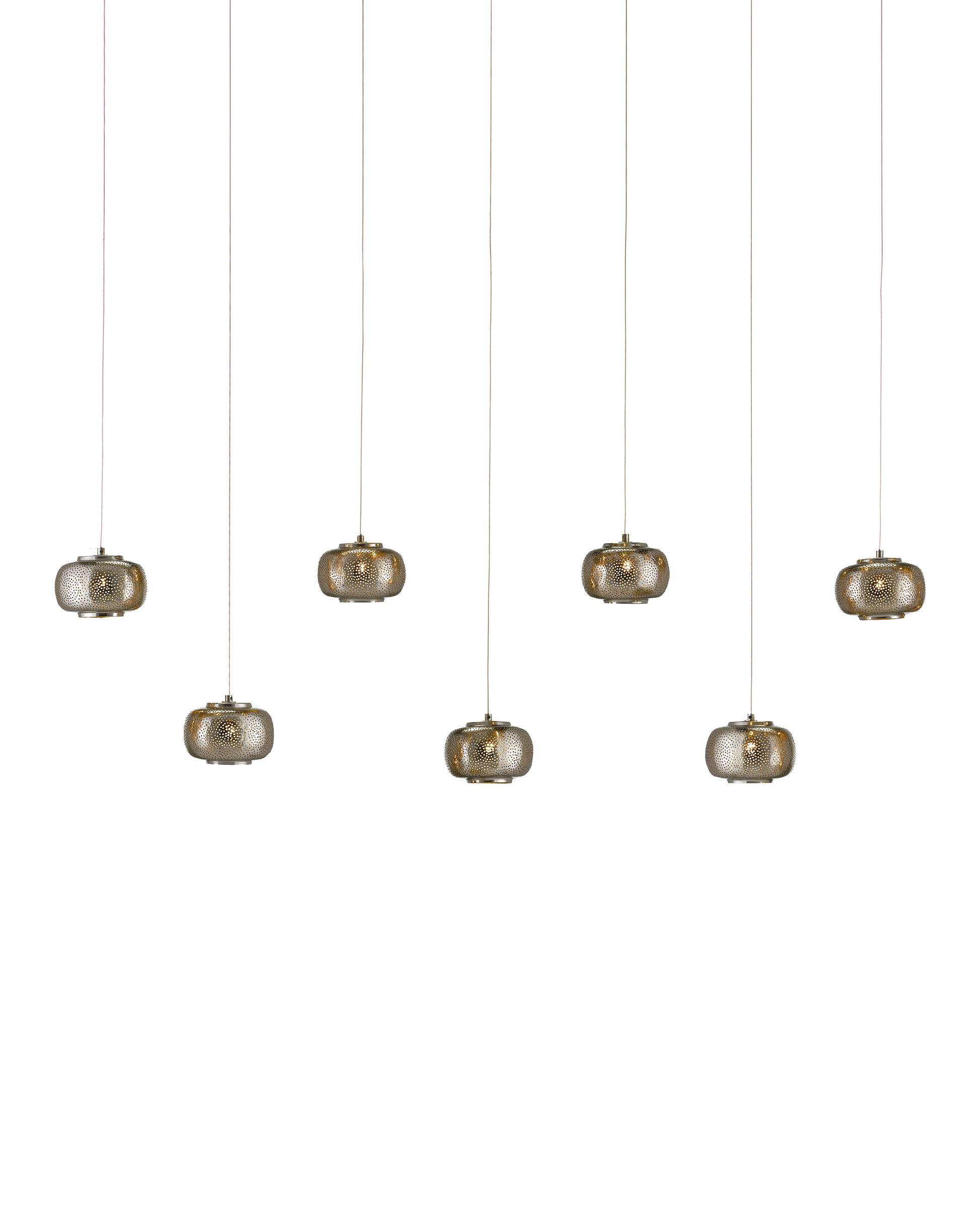Pepper 7-Light Linear Multi-Drop Pendant