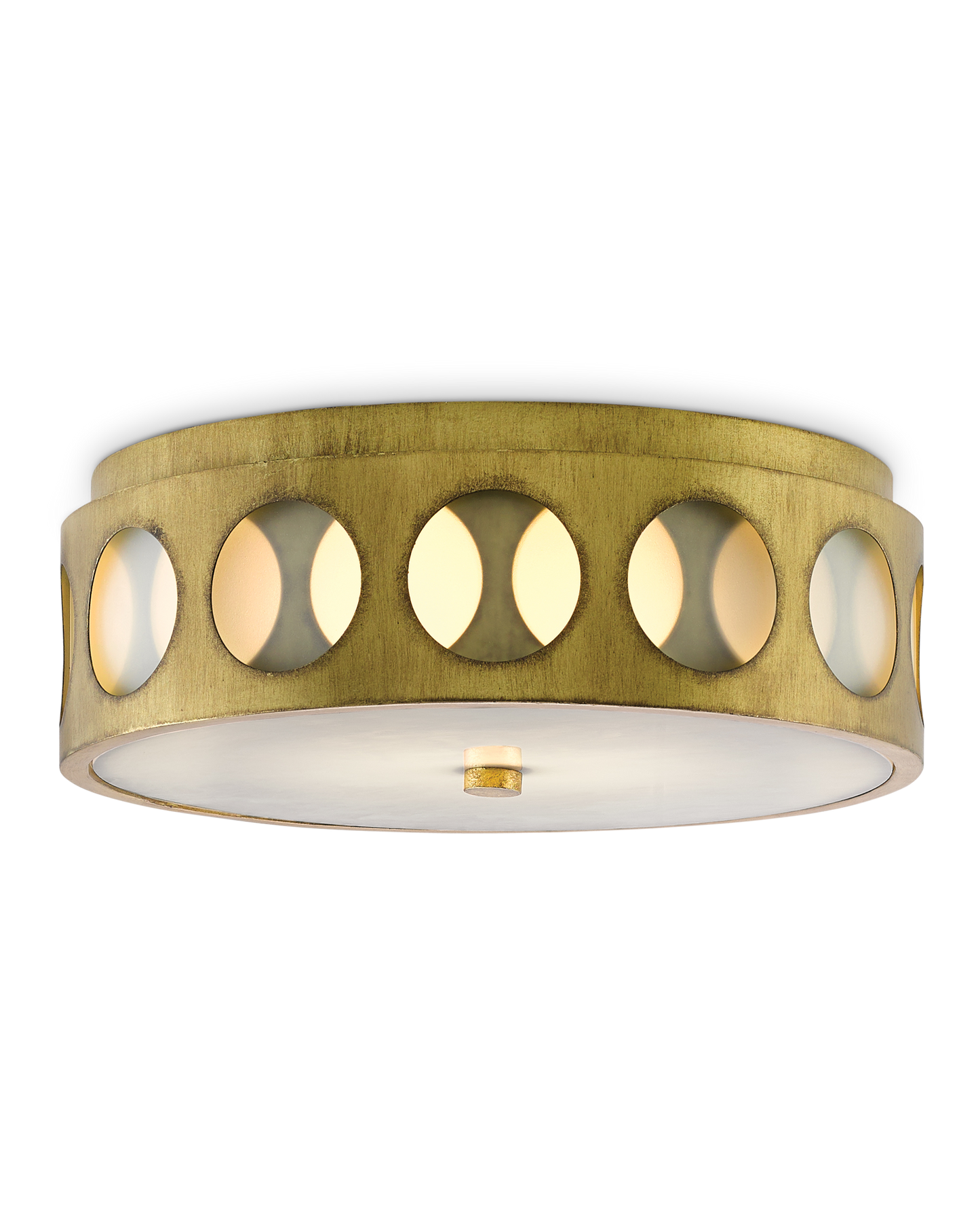 Go-Go Brass Flush Mount